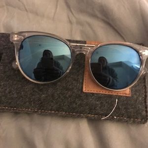 Raen blue lense sunglasses